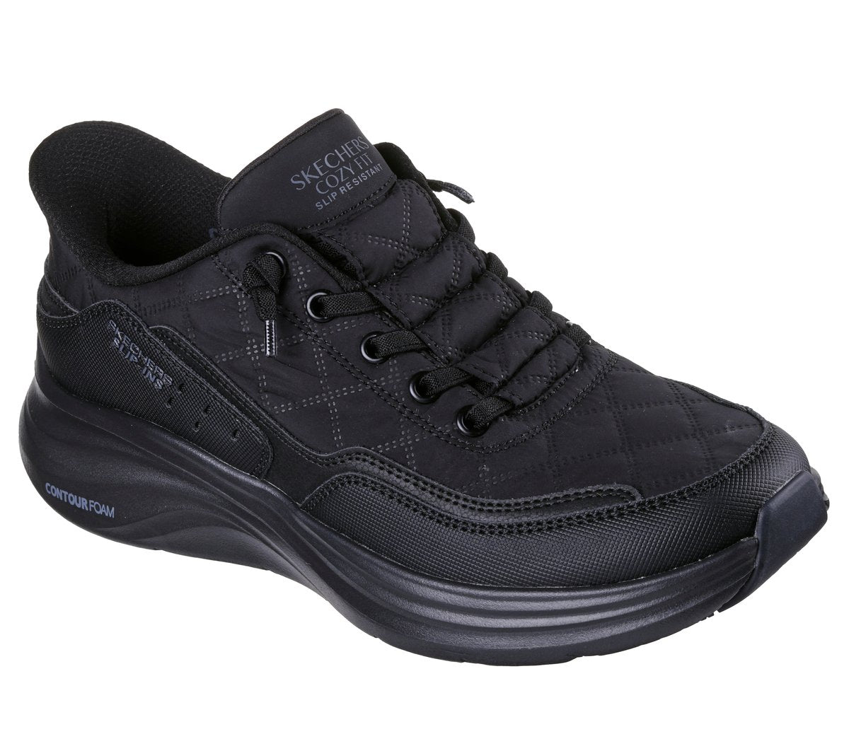 Skechers Best Seller | Skechers Slip-ins Work Slip-Resistant: Contour Foam - Cozy Fit