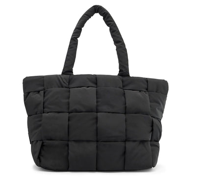 Skechers Recommended | Quilted Checkered Shopper Bag