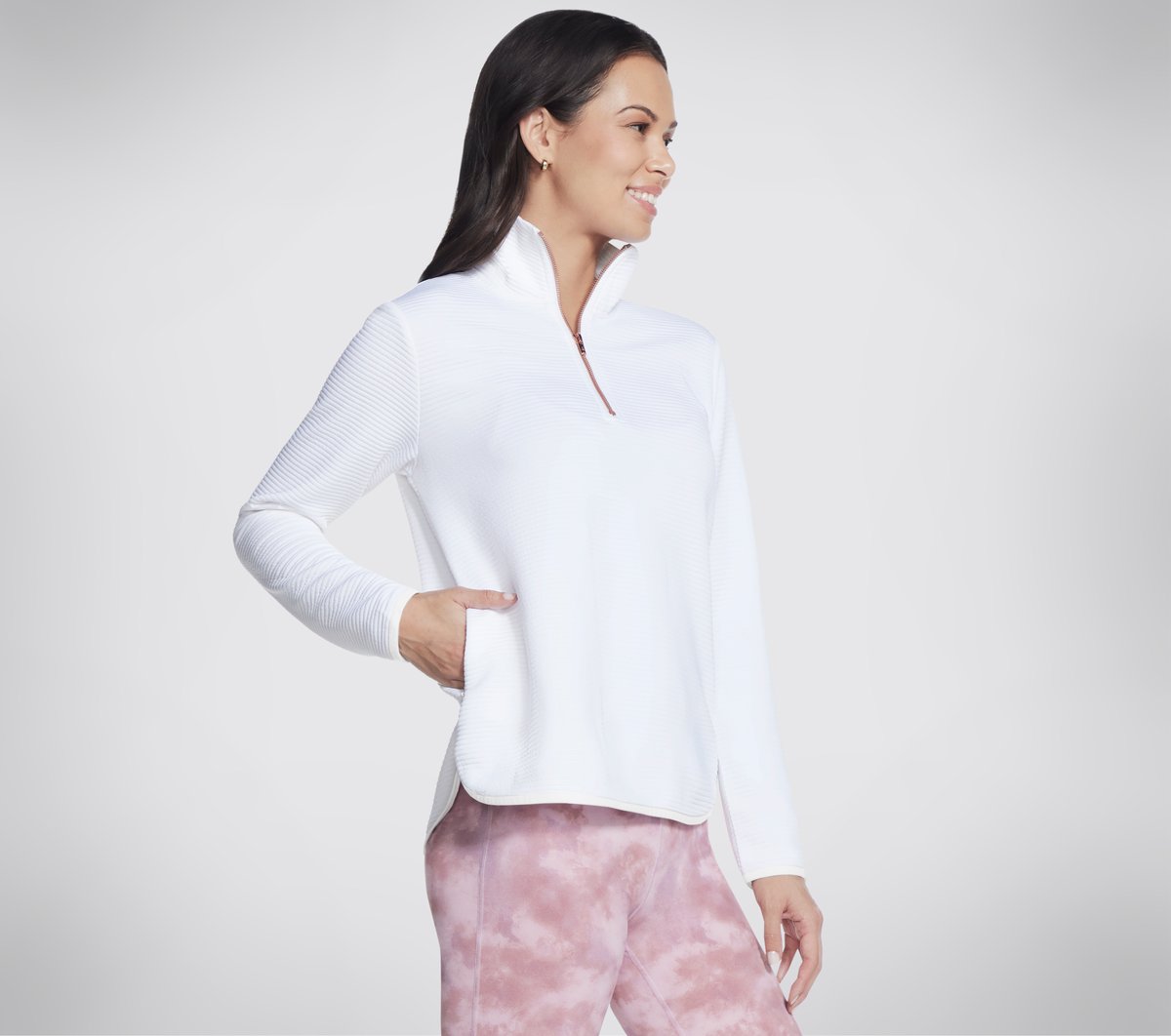 Skechers Special Offer | Soft Knit Ottoman 1/4 Zip