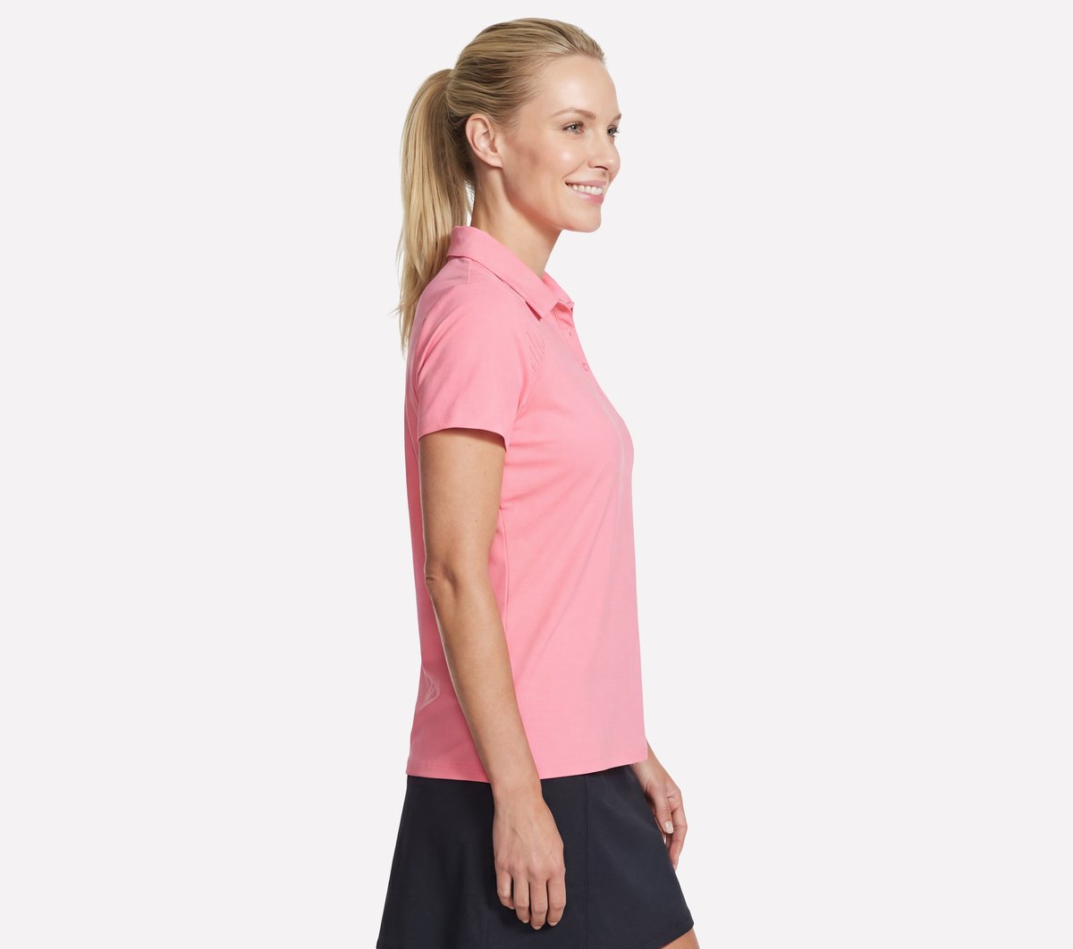 Skechers Popular | GO GOLF Short Sleeve Birdie Zip Front Polo