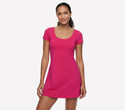Skechers Best Price | GO WALK Scoop Short Sleeve Dress