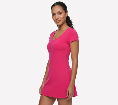 Skechers Best Price | GO WALK Scoop Short Sleeve Dress