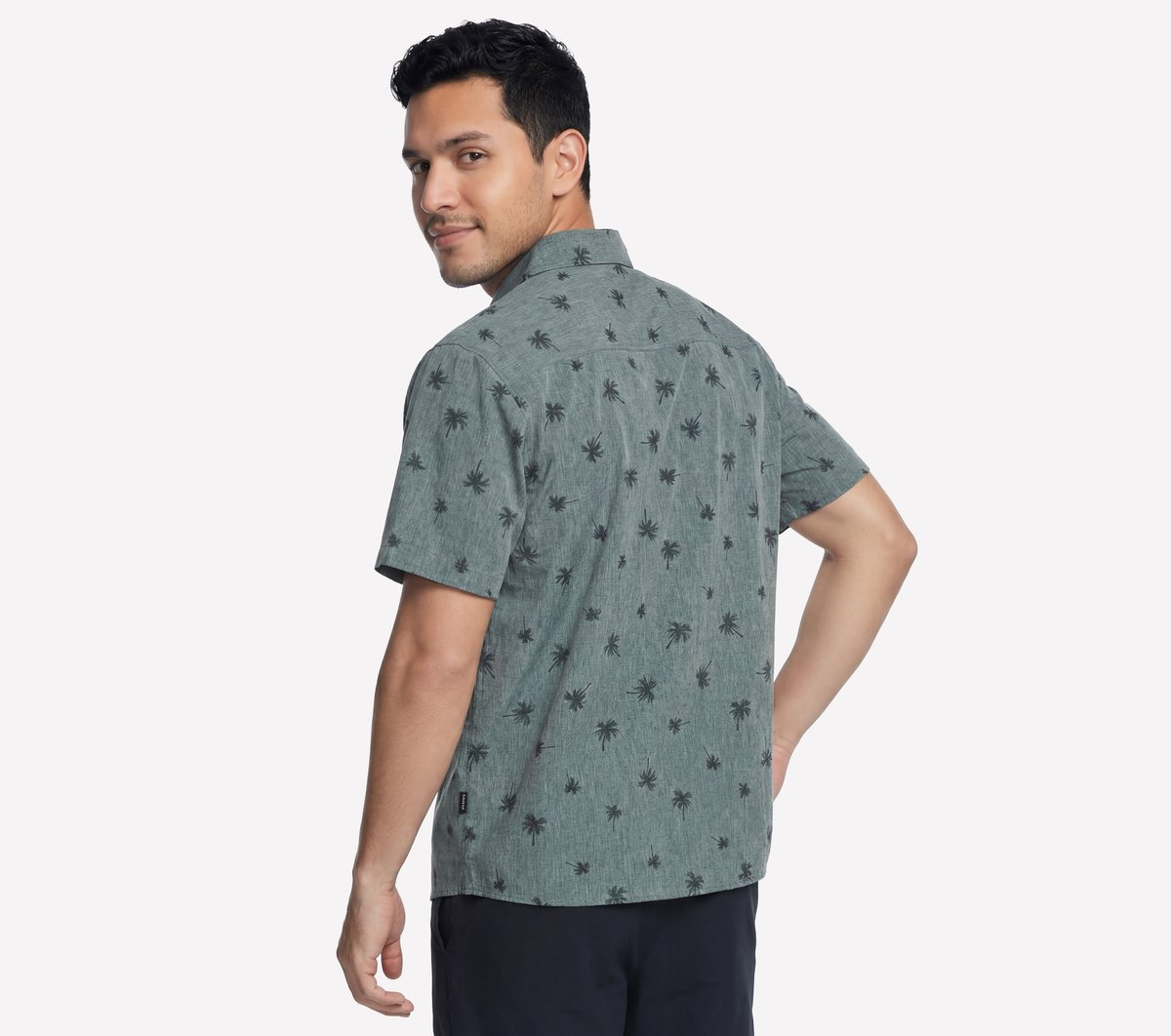 Skechers Top Pick | The GO WALK Air Printed Short Sleeve Shirt