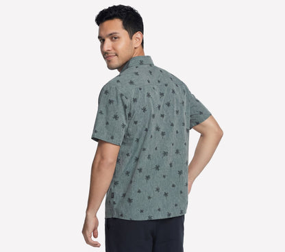 Skechers Top Pick | The GO WALK Air Printed Short Sleeve Shirt