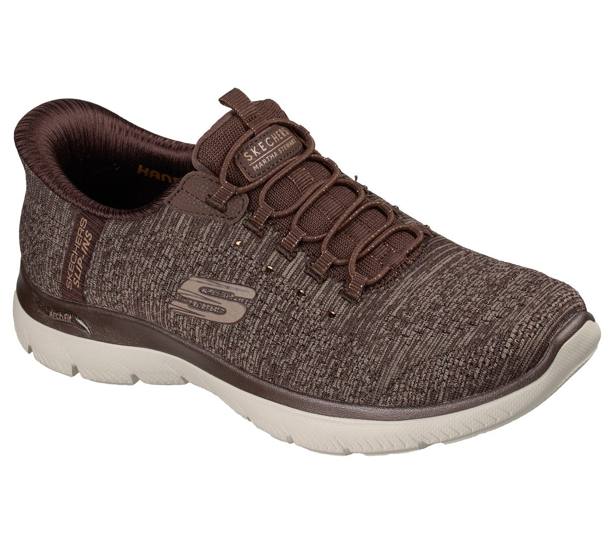 Skechers Popular | Martha Stewart Skechers Slip-ins: Arch Fit Summits - Soft Shimmer