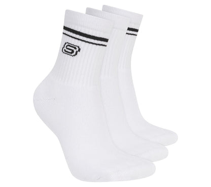 Skechers New | 3 Pack Women's Low Crew Varsity Socks
