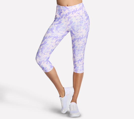 Skechers Classic | GO FLEX Printed High Waisted Capri