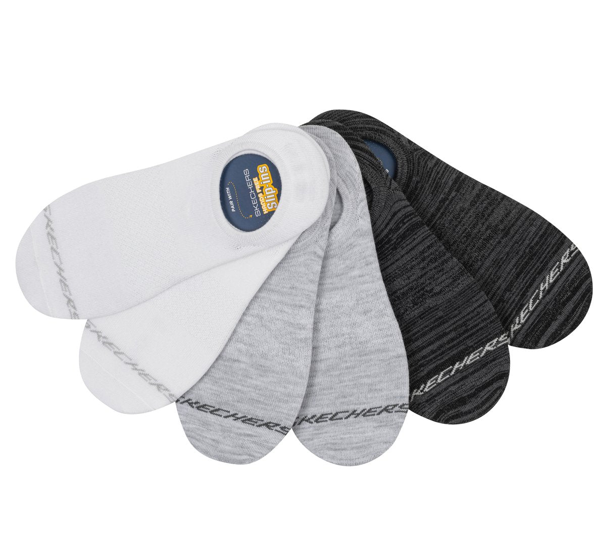 Skechers Trusted | 6 Pack Men's Sneaker Liner Socks