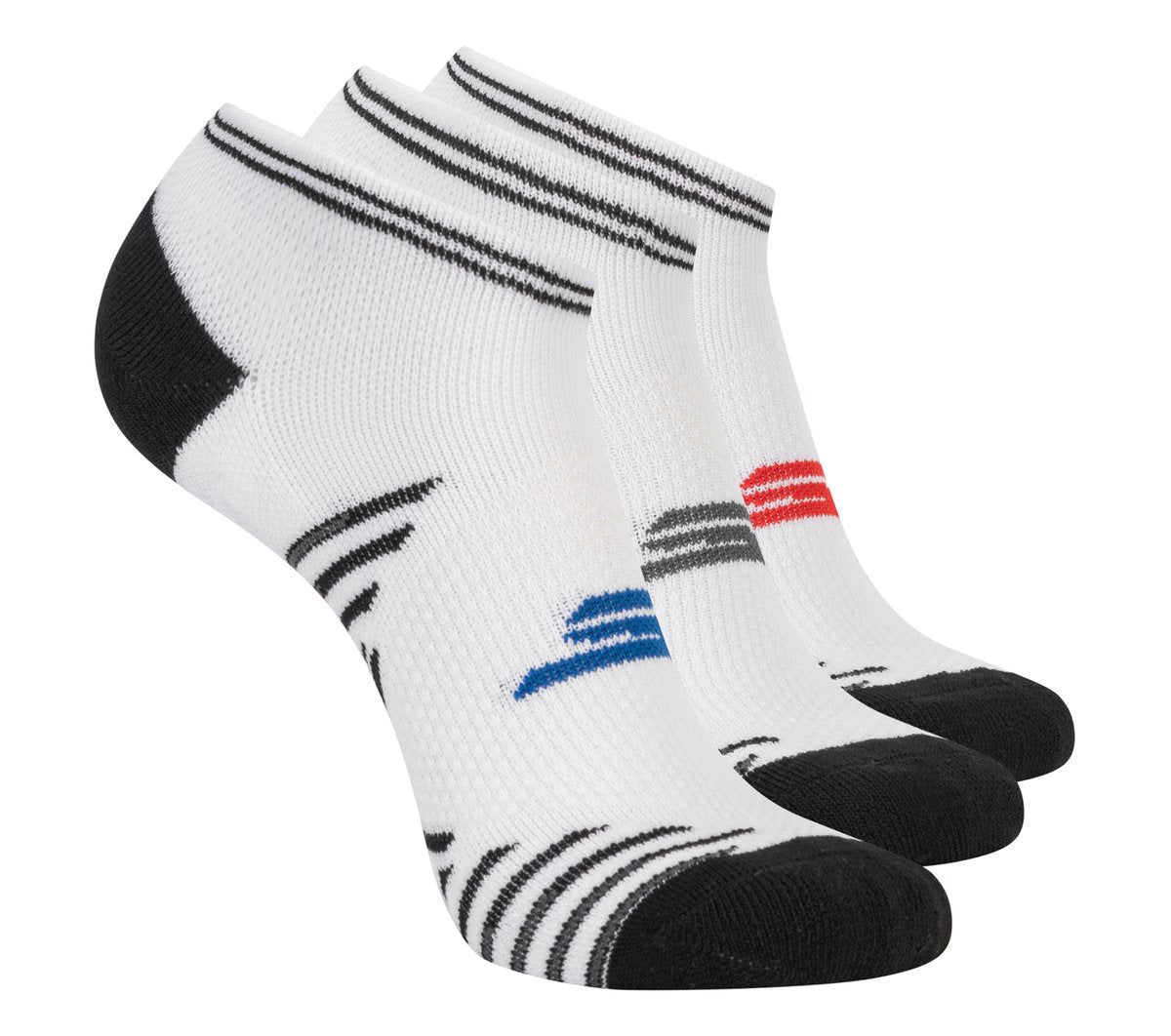 Skechers Latest | 3 Pack Men's Performance Low Cut Running Socks
